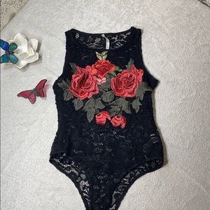 Love nation lace body suit